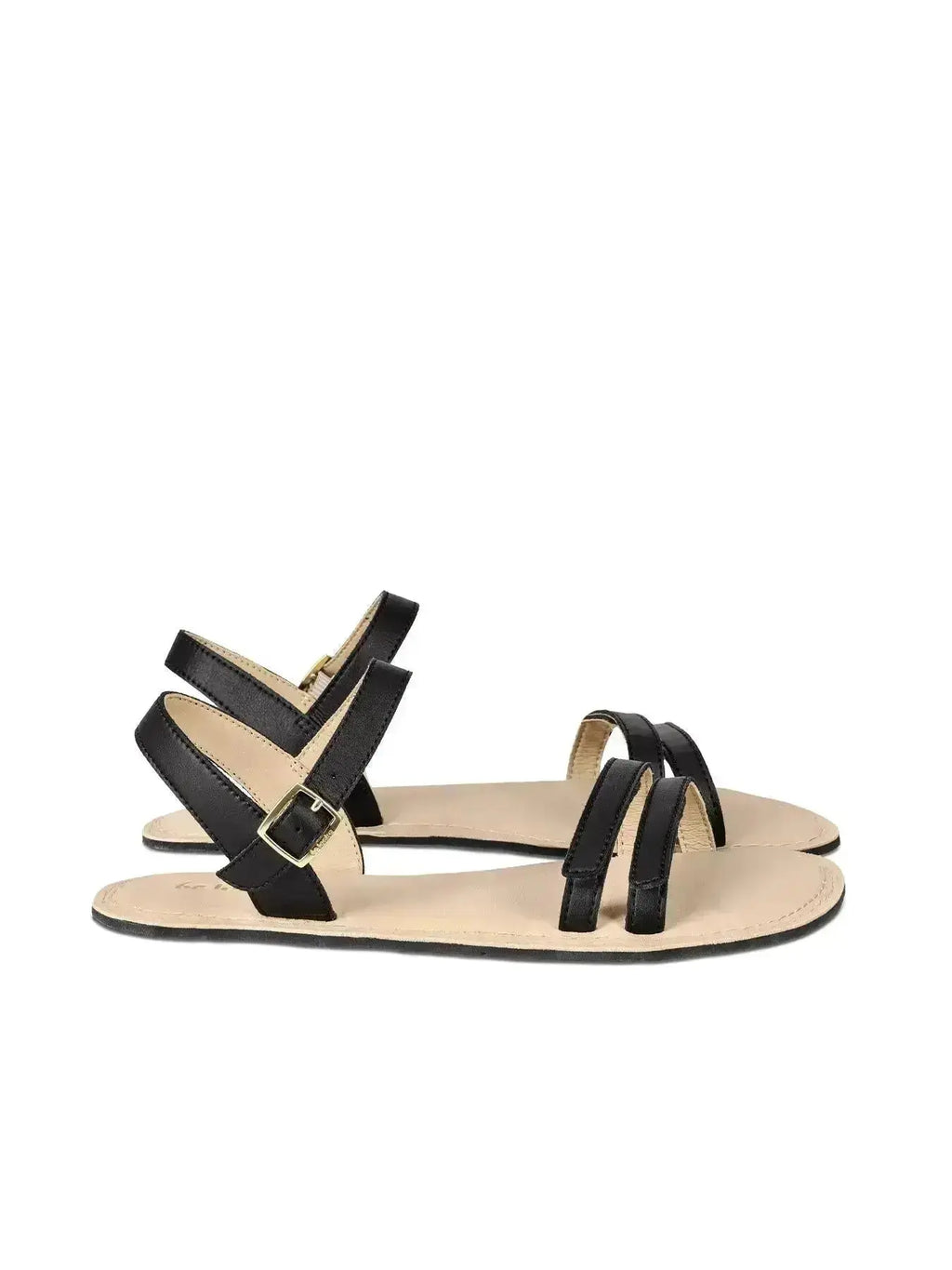 Be Lenka Summer 2.0 Black - Sandalias barefoot negras para mujer