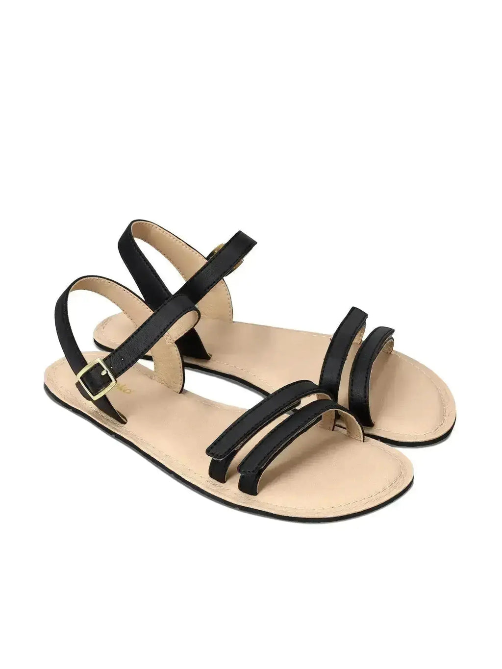 Be Lenka Summer 2.0 Black - Sandalias barefoot negras para mujer