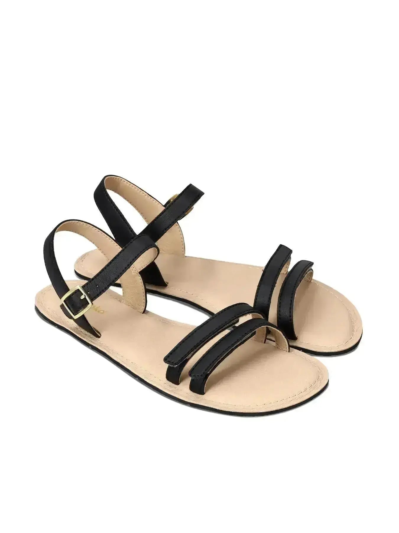 Be Lenka Summer 2.0 Black - Sandalias barefoot negras para mujer