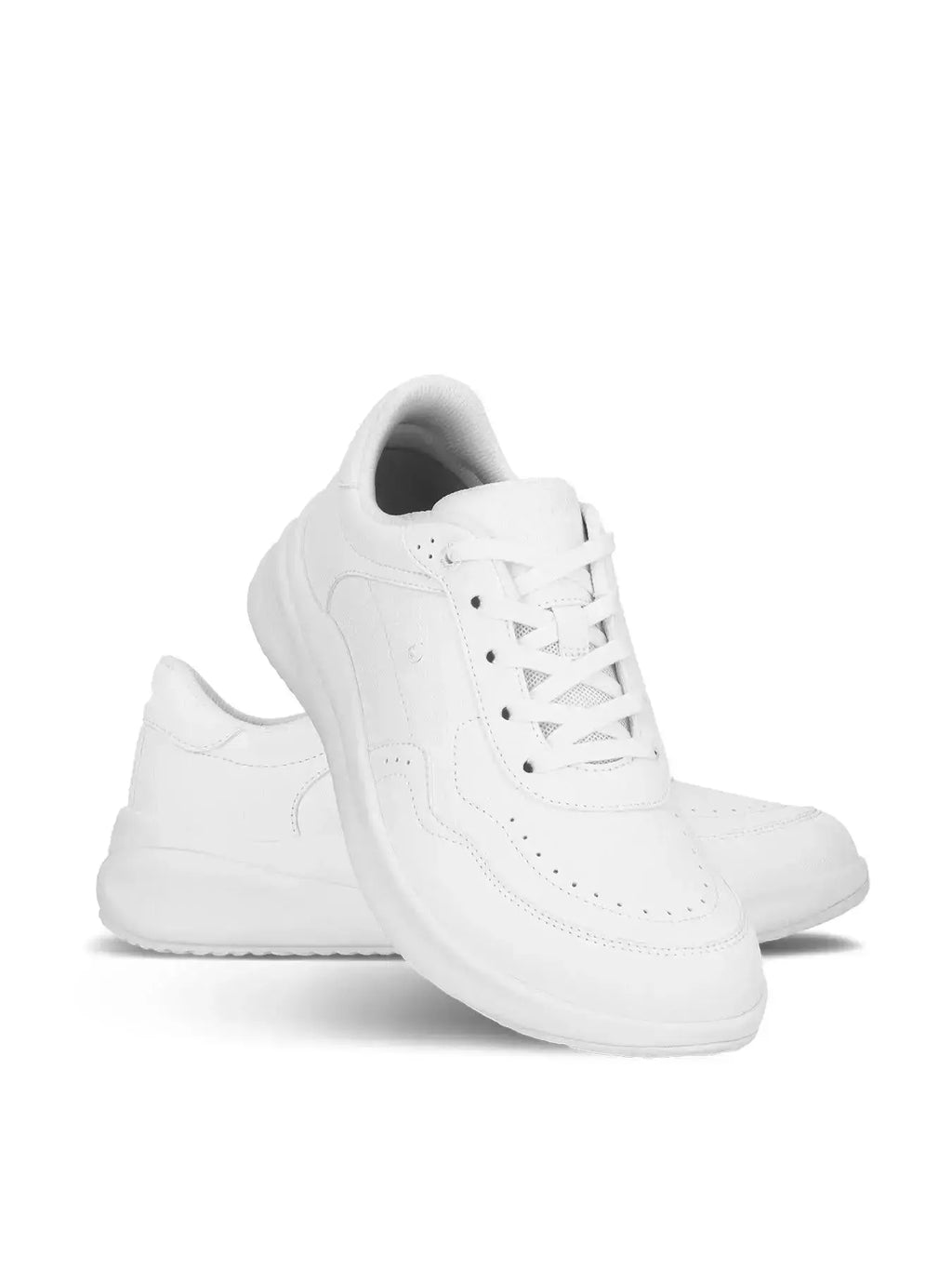 Be Lenka - Sydney All White - Zapatillas barefoot de transición para mujer blancas