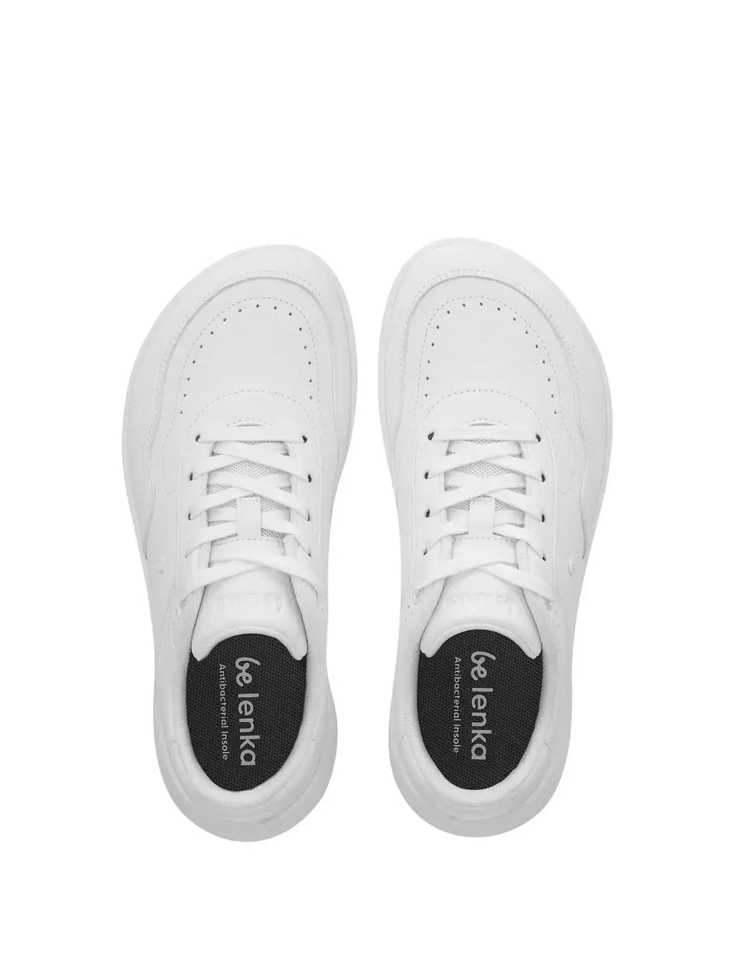 Be Lenka - Sydney All White - Zapatillas barefoot de transición para mujer blancas