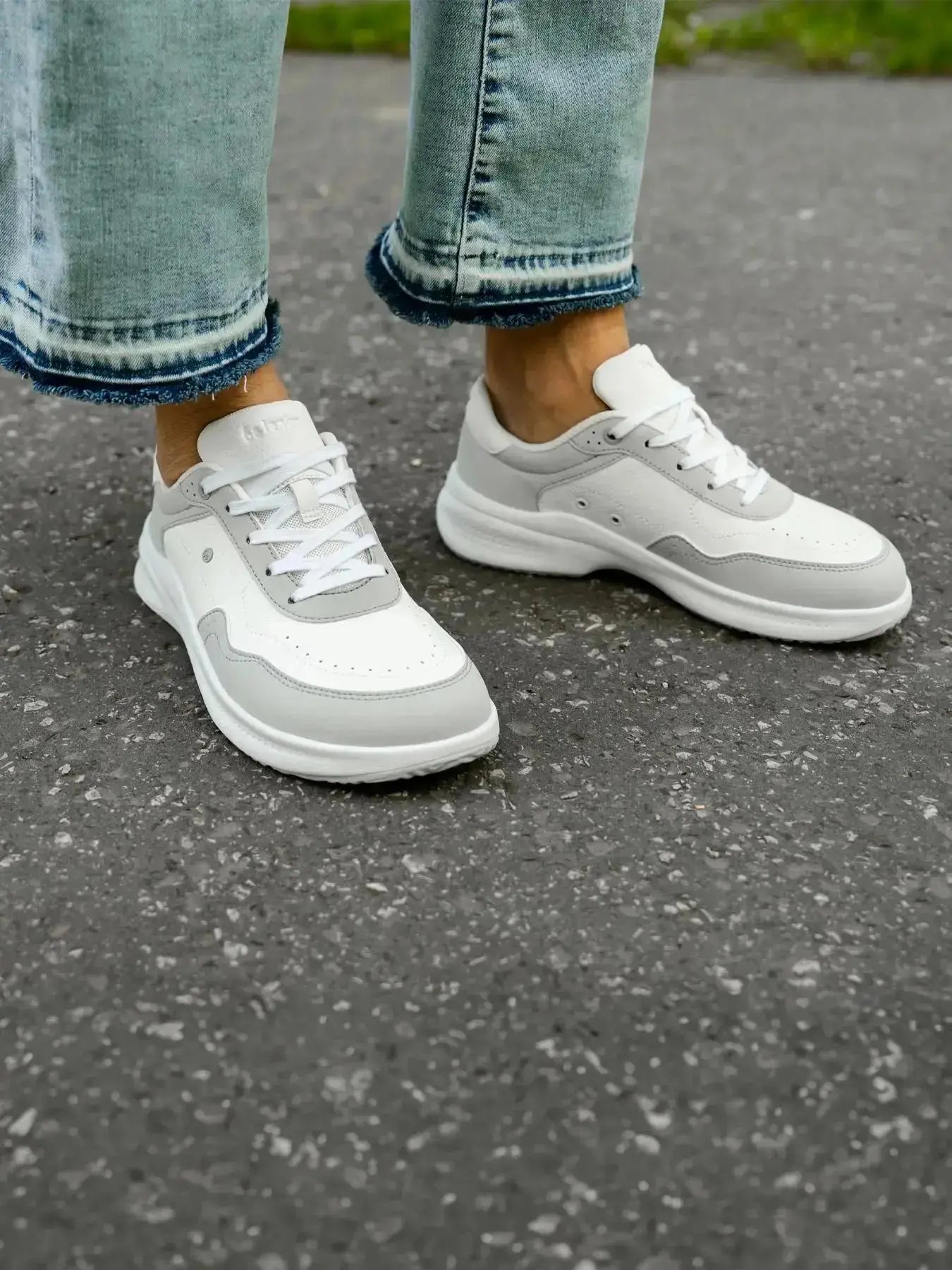 Be Lenka - Sydney Grey - Zapatillas barefoot de transición para mujer grises