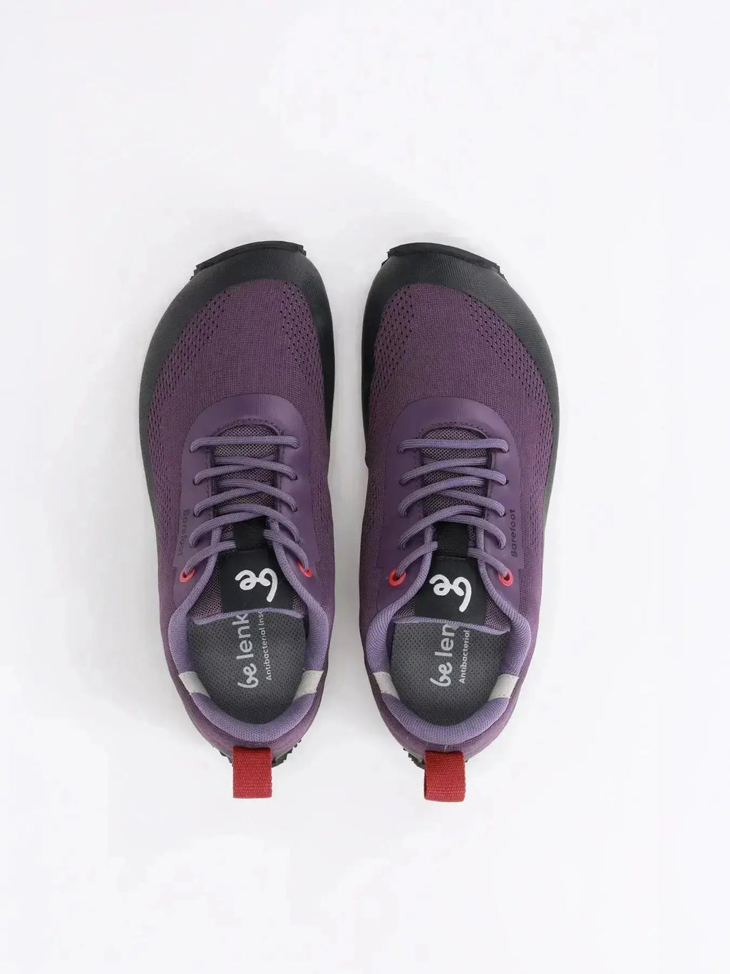 Be Lenka - Trailair Plum - Zapatillas barefoot para senderismo unisex