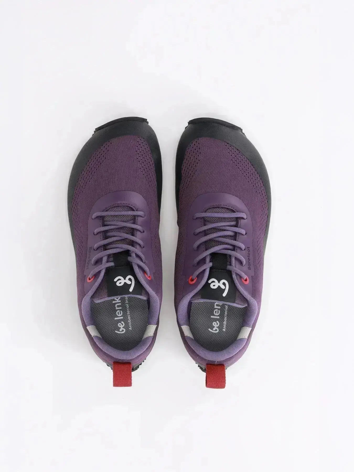 Be Lenka - Trailair Plum - Zapatillas barefoot para senderismo unisex