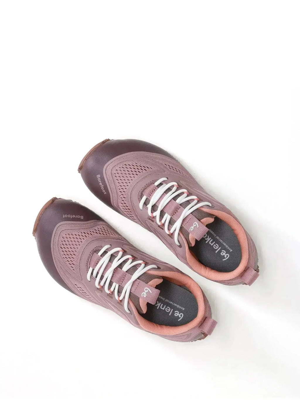 Be Lenka - Trailtech Dusty Rose - Zapatillas barefoot para senderismo mujer