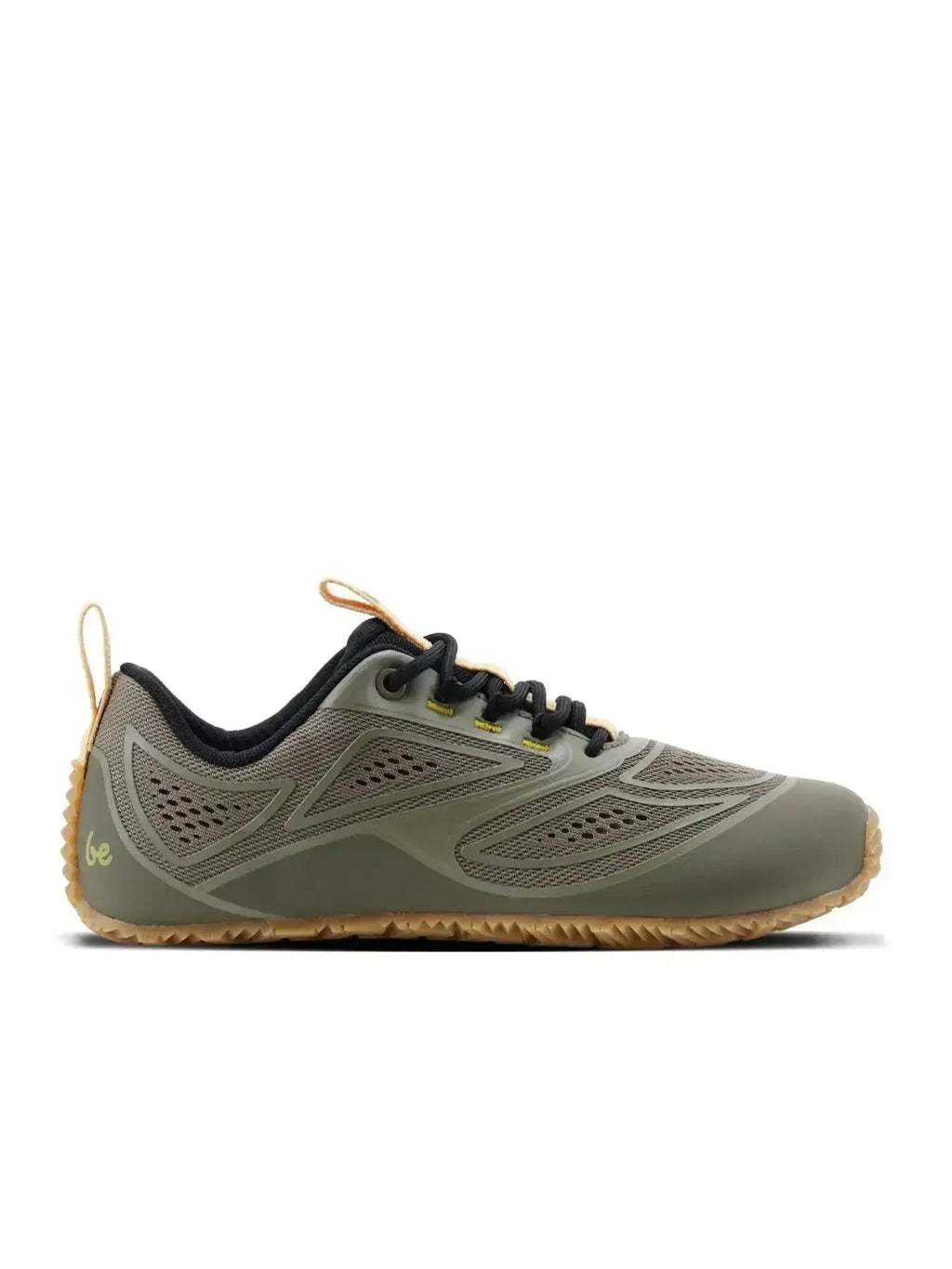 Be Lenka - Trailtech Khaki Green - Zapatillas barefoot para senderismo unisex