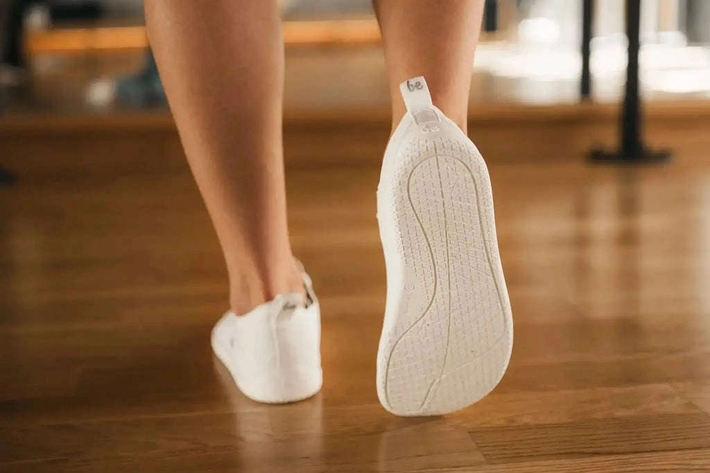 Be Lenka - Velocity All White - Zapatillas barefoot unisex blancas