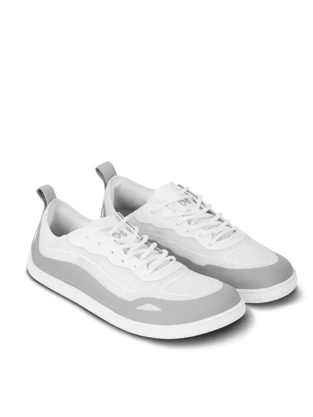 Be Lenka - Velocity Slate - Zapatillas barefoot unisex gris y blanco