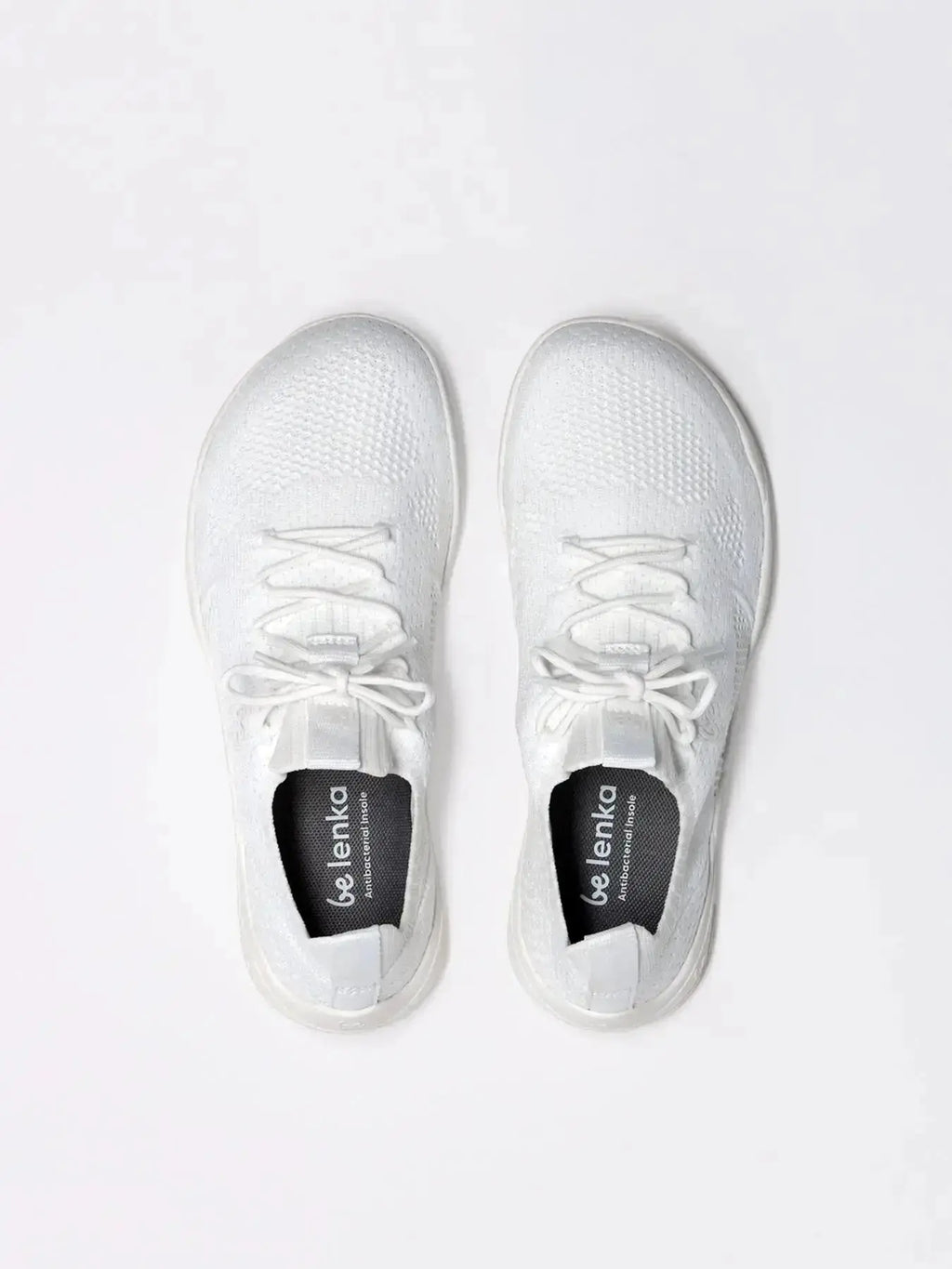 Be Lenka - Velore All White - Zapatillas barefoot unisex blancas