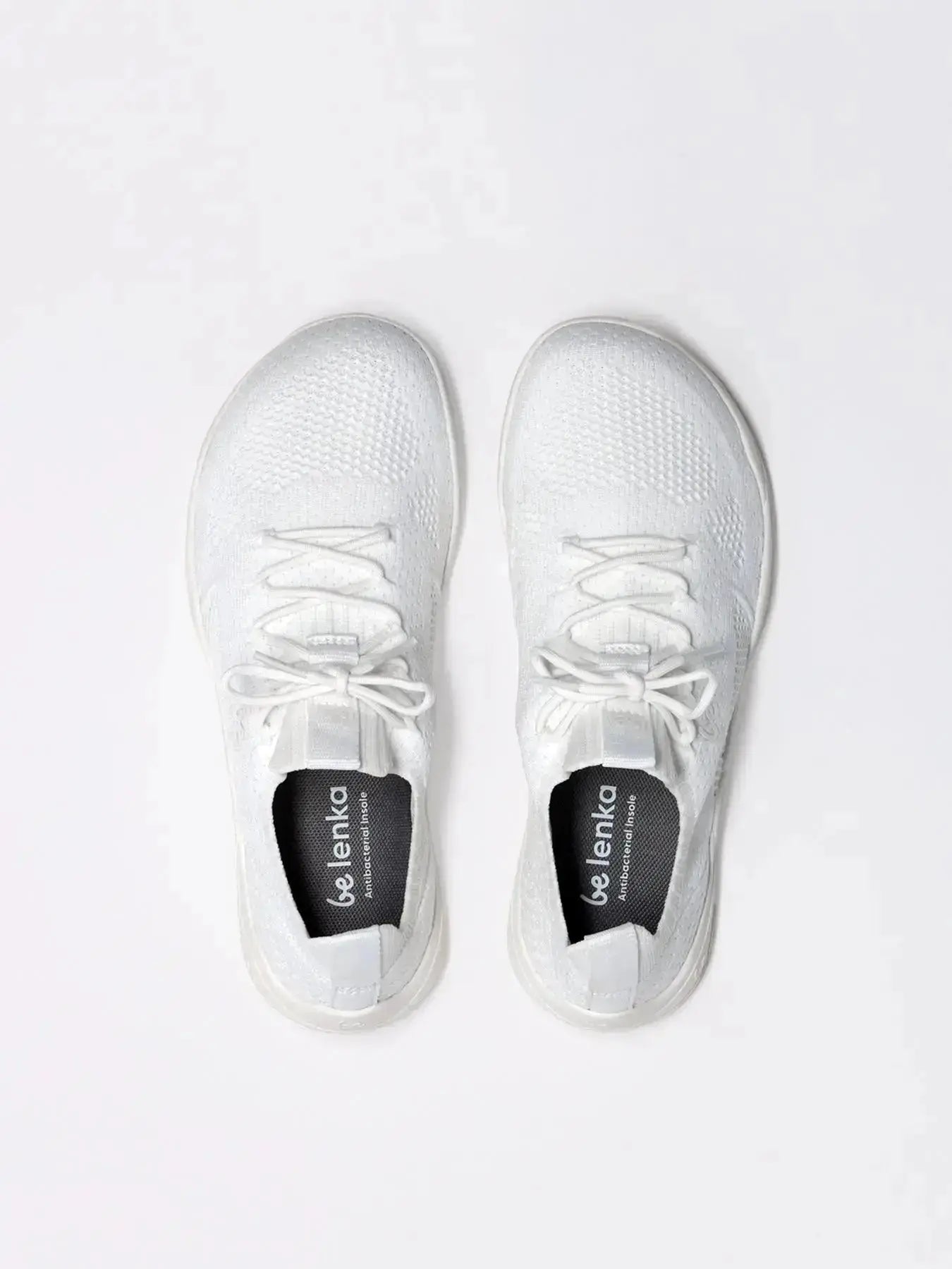 Be Lenka - Velore All White - Zapatillas barefoot unisex blancas