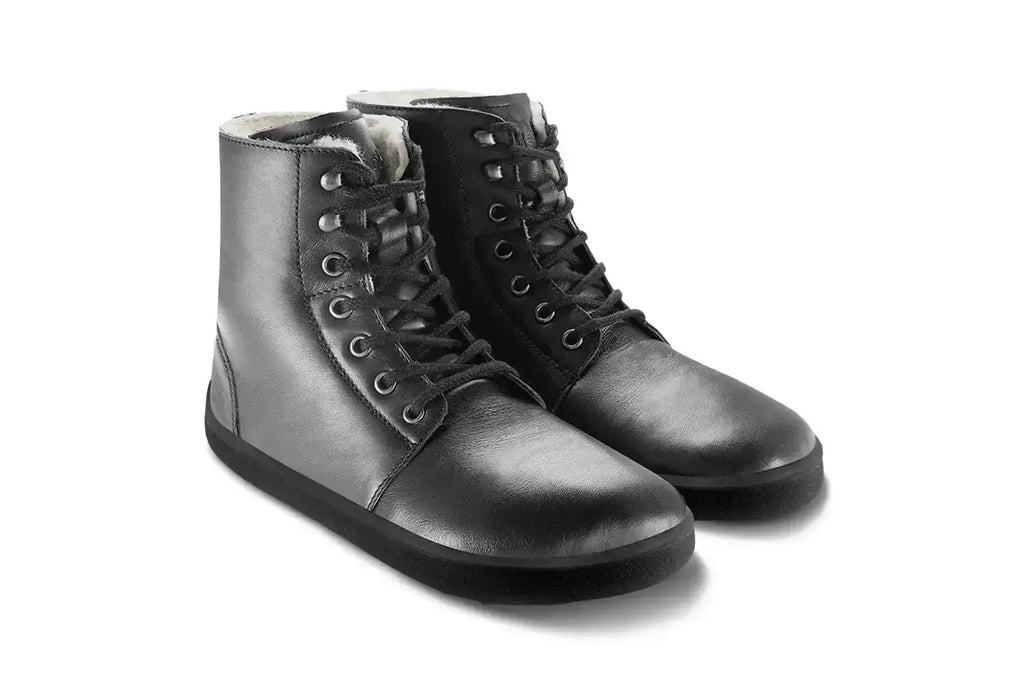 Be Lenka - Hiver 3.0 Noir - Bottines barefoot d'hiver