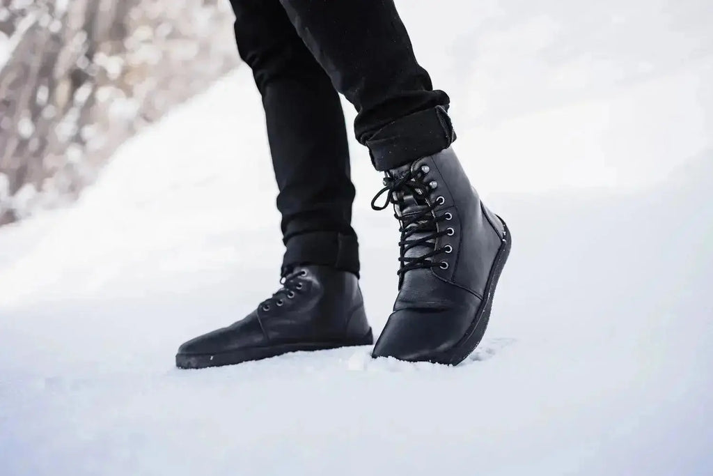 Be Lenka - Hiver 3.0 Noir - Bottines barefoot d'hiver