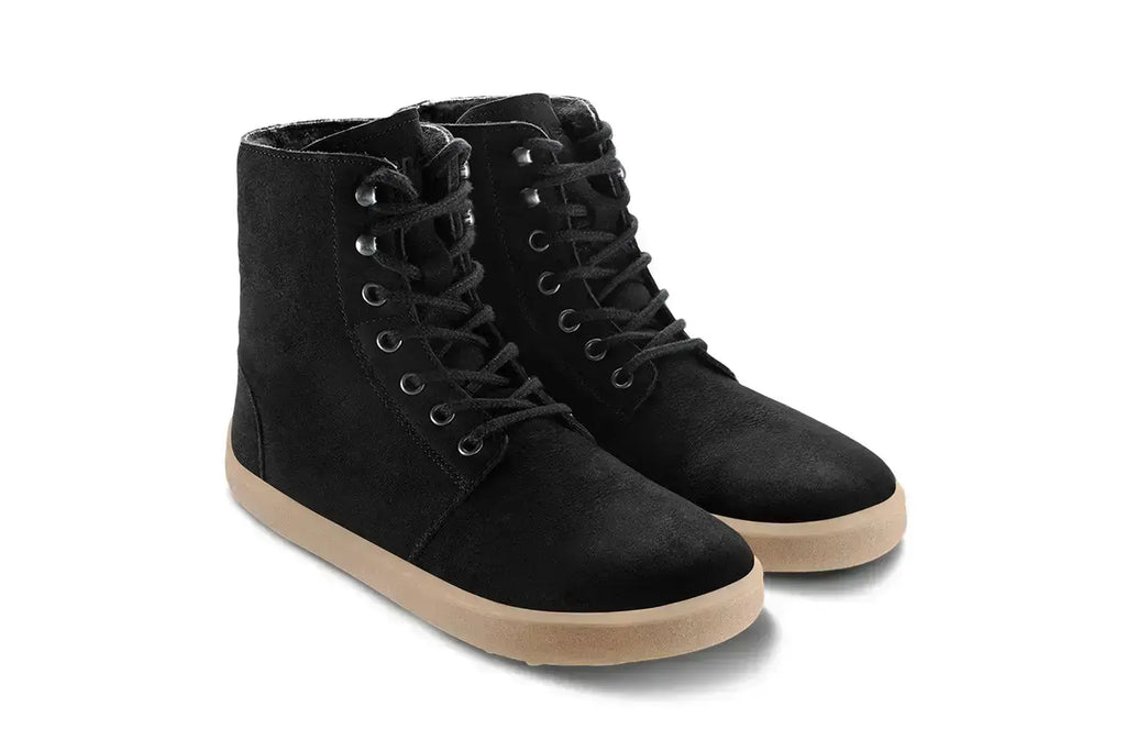 Be Lenka - Winter 3.0 Matt Black - Botines de invierno barefoot