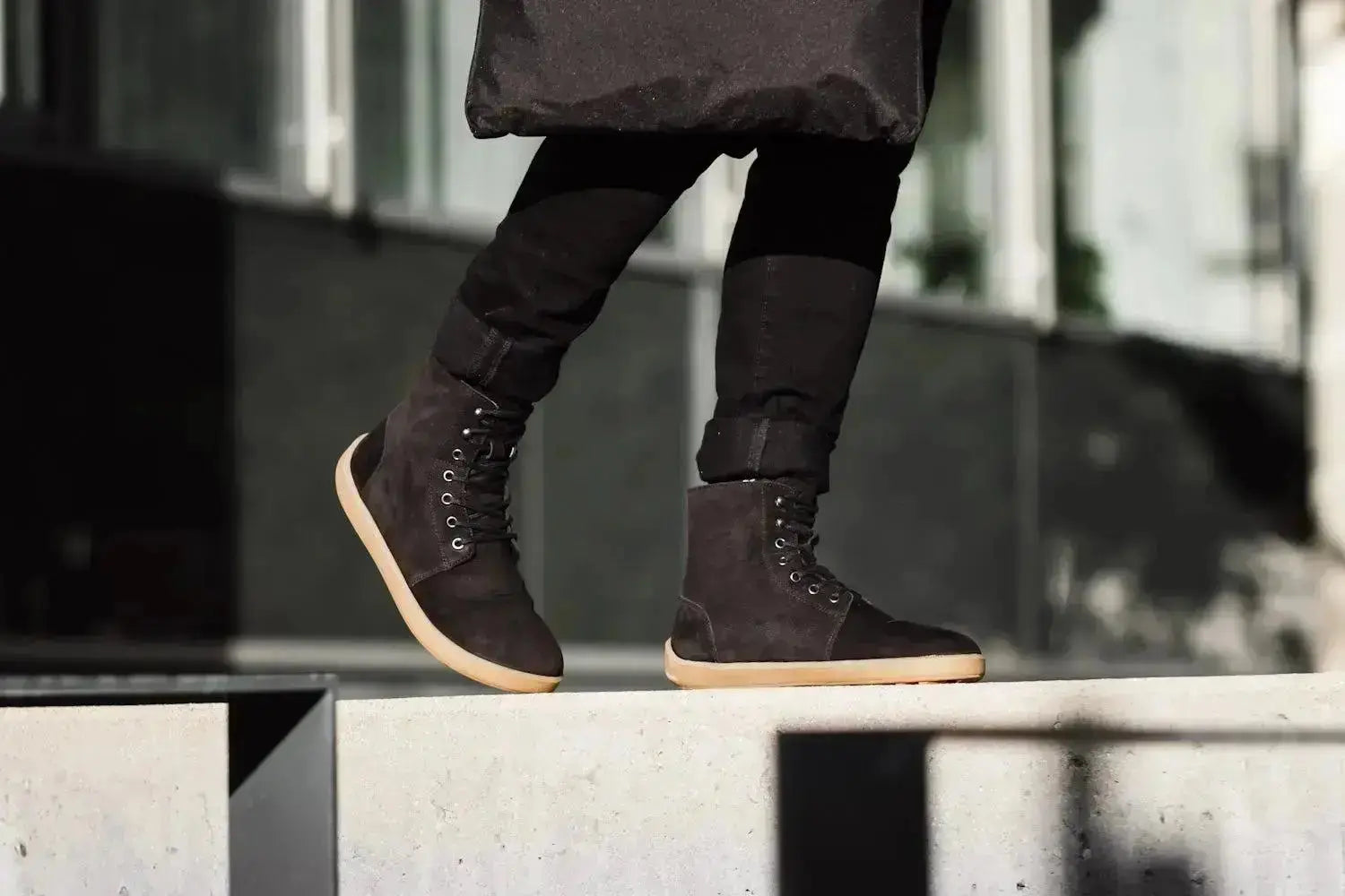 Be Lenka - Winter 3.0 Matt Black - Botines de invierno barefoot