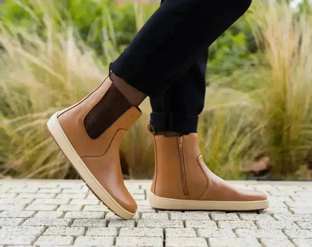 Be lenka - Allure Light Cognac - Botines Chelsea Barefoot
