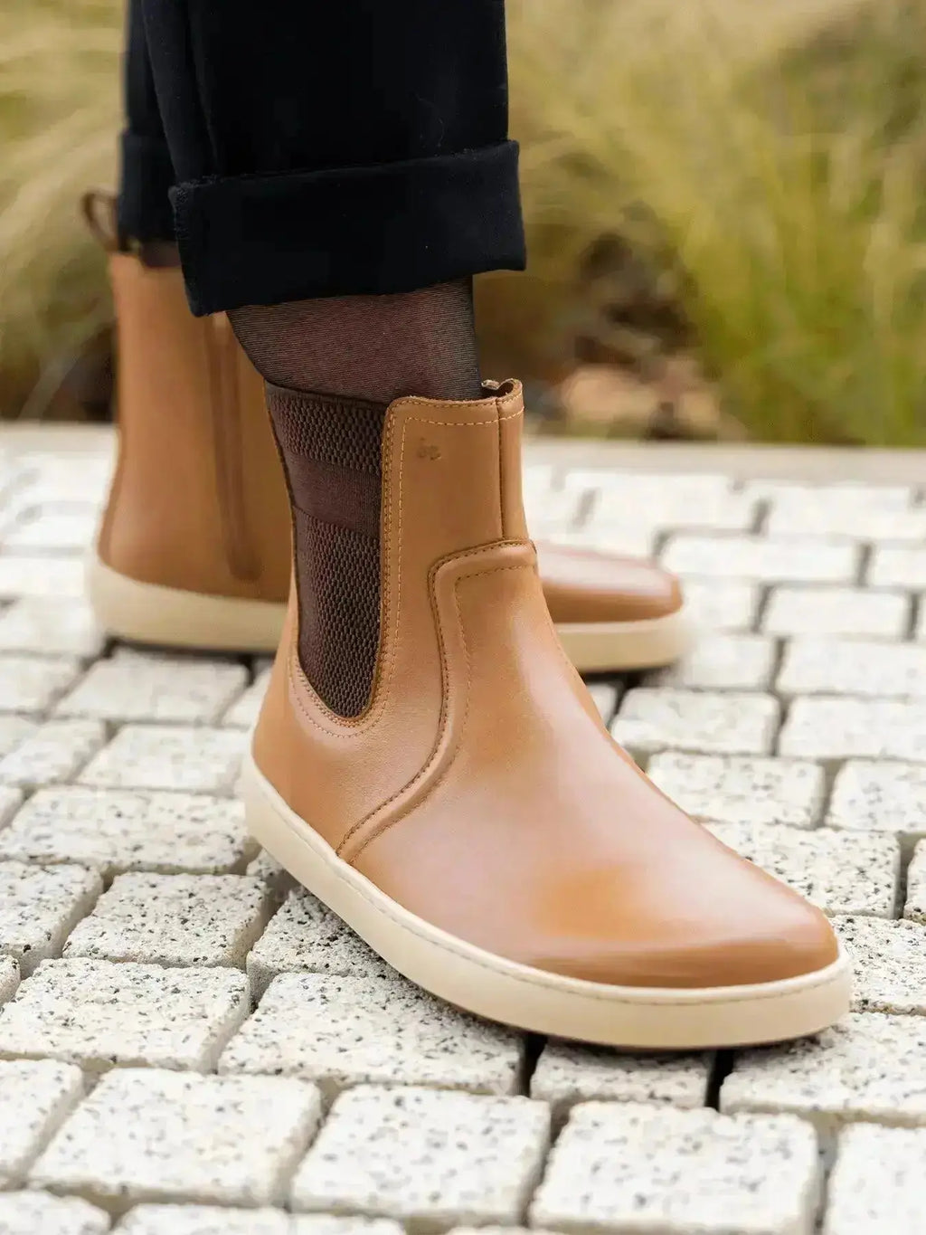 Be lenka - Allure Light Cognac - Botines Chelsea Barefoot