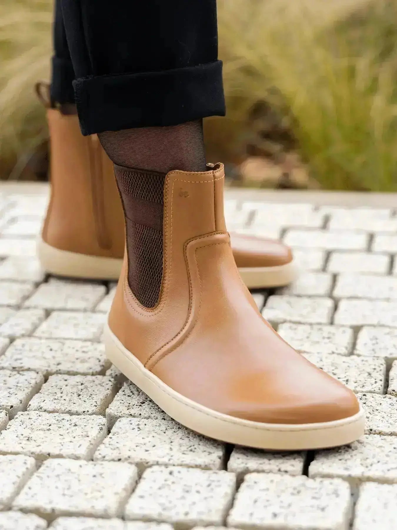 Be lenka - Allure Light Cognac - Botines Chelsea Barefoot
