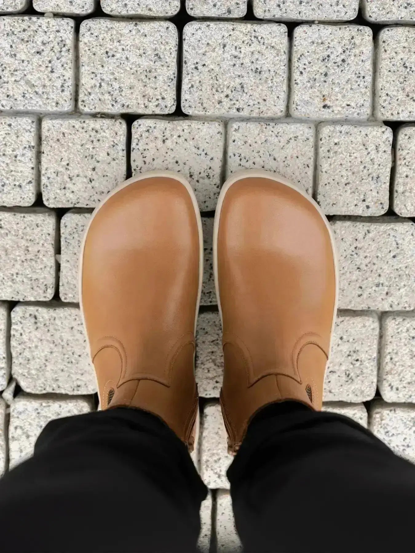 Be lenka - Allure Light Cognac - Botines Chelsea Barefoot