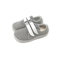 Beda - BF 0001/ST/W Alex - Zapatillas Barefoot infantiles grises