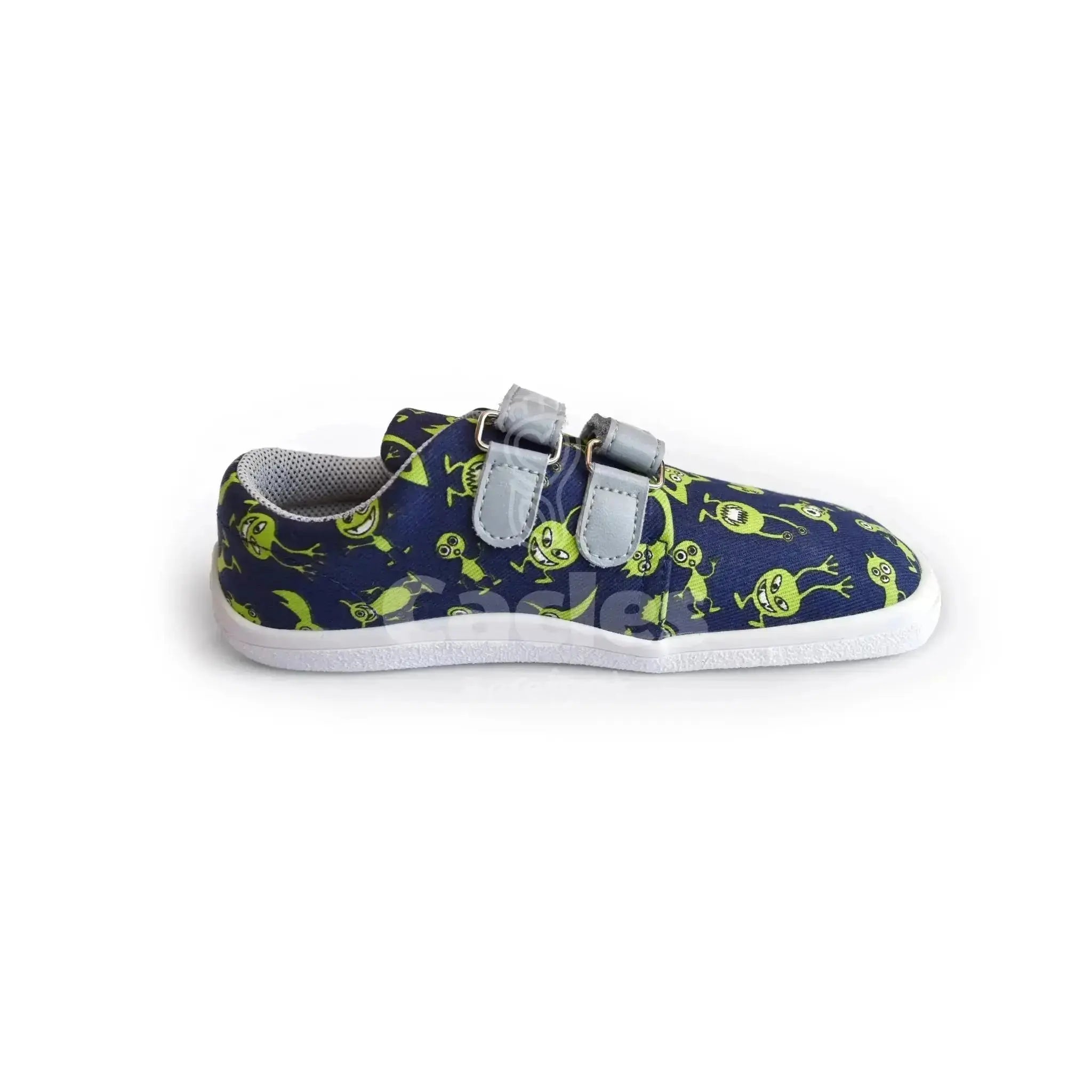 Beda - BF 0001/TEX/W Monsters - Lonetas Barefoot infantiles azul marino de monstruos