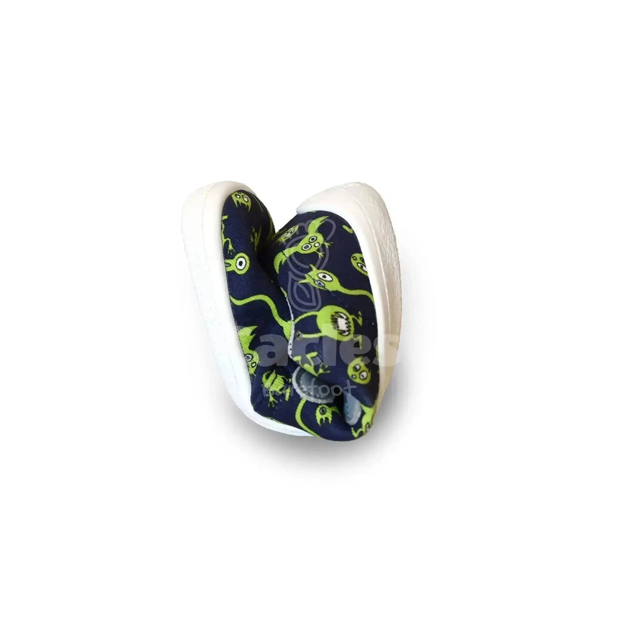 Beda - BF 0001/TEX/W Monsters - Lonetas Barefoot infantiles azul marino de monstruos