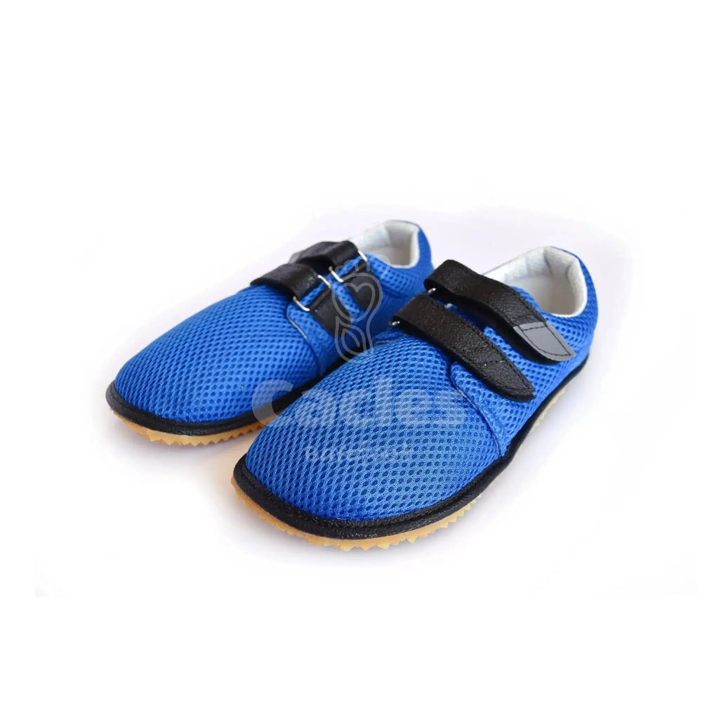 Beda - BF 060020/ST/W Blue - Zapatillas barefoot infantiles de verano azules