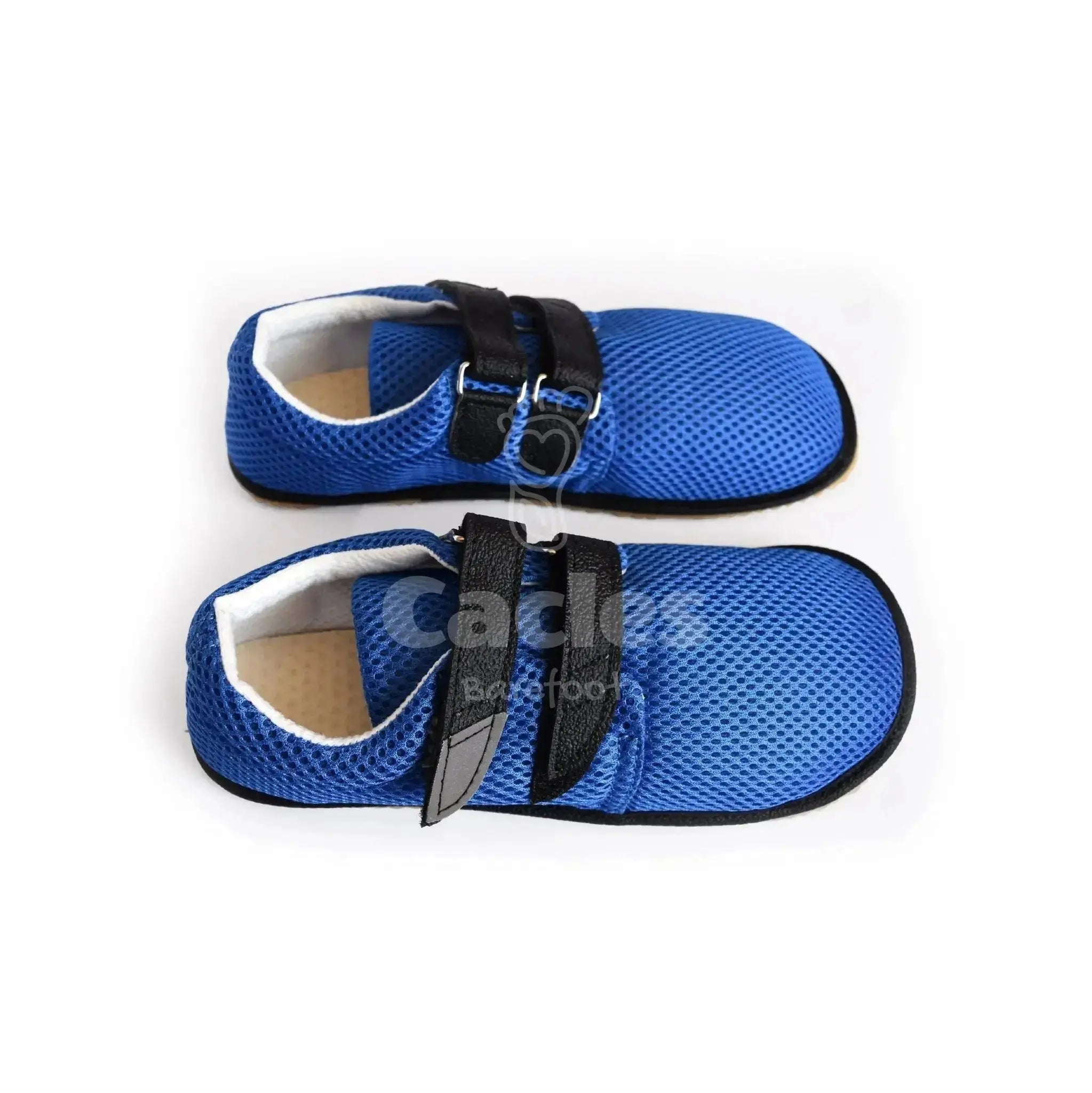 Beda - BF 060020/ST/W Blue - Zapatillas barefoot infantiles de verano azules