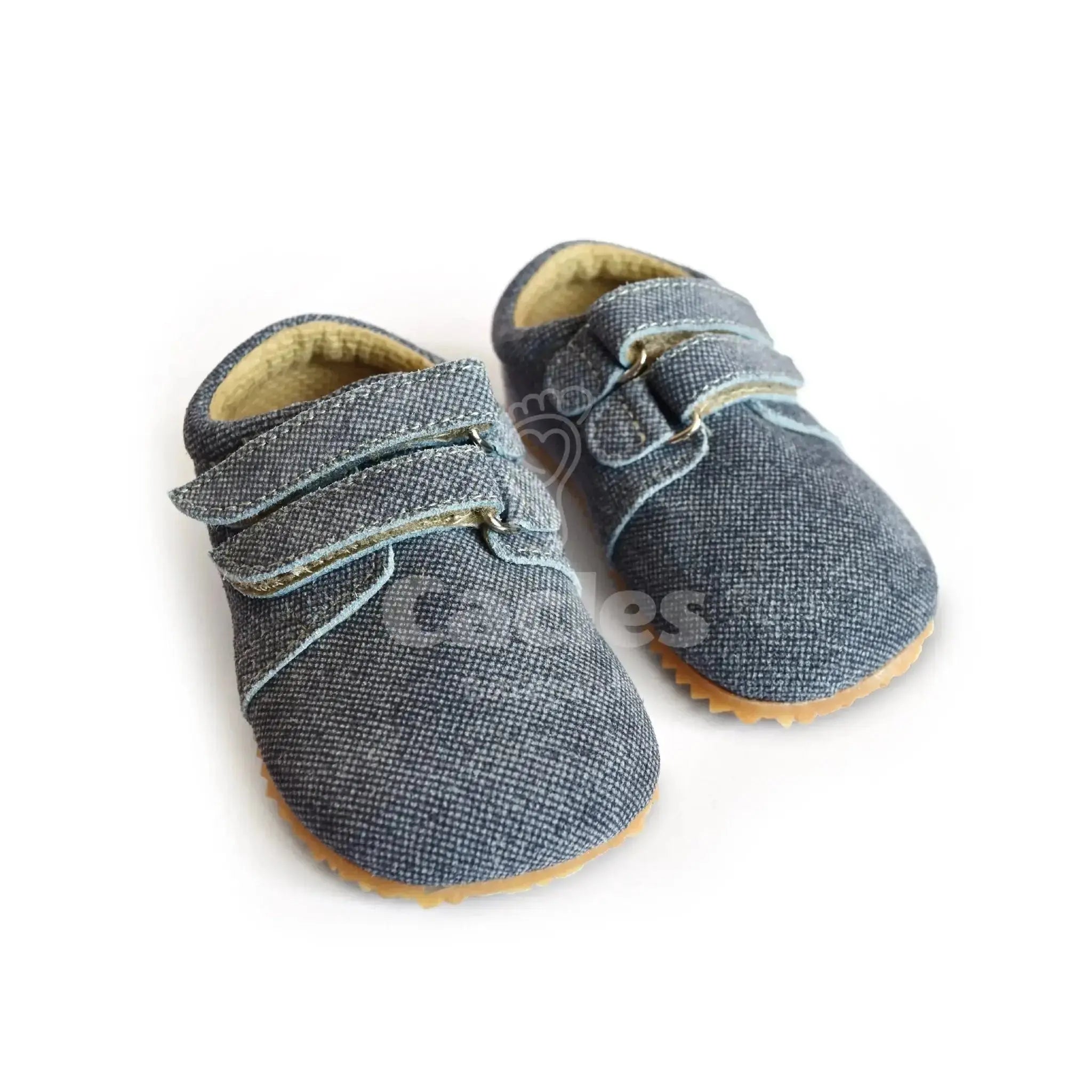 Beda - BF 060754/W/N Deni-s Zapatos Respetuosos de Primeros Pasos grises
