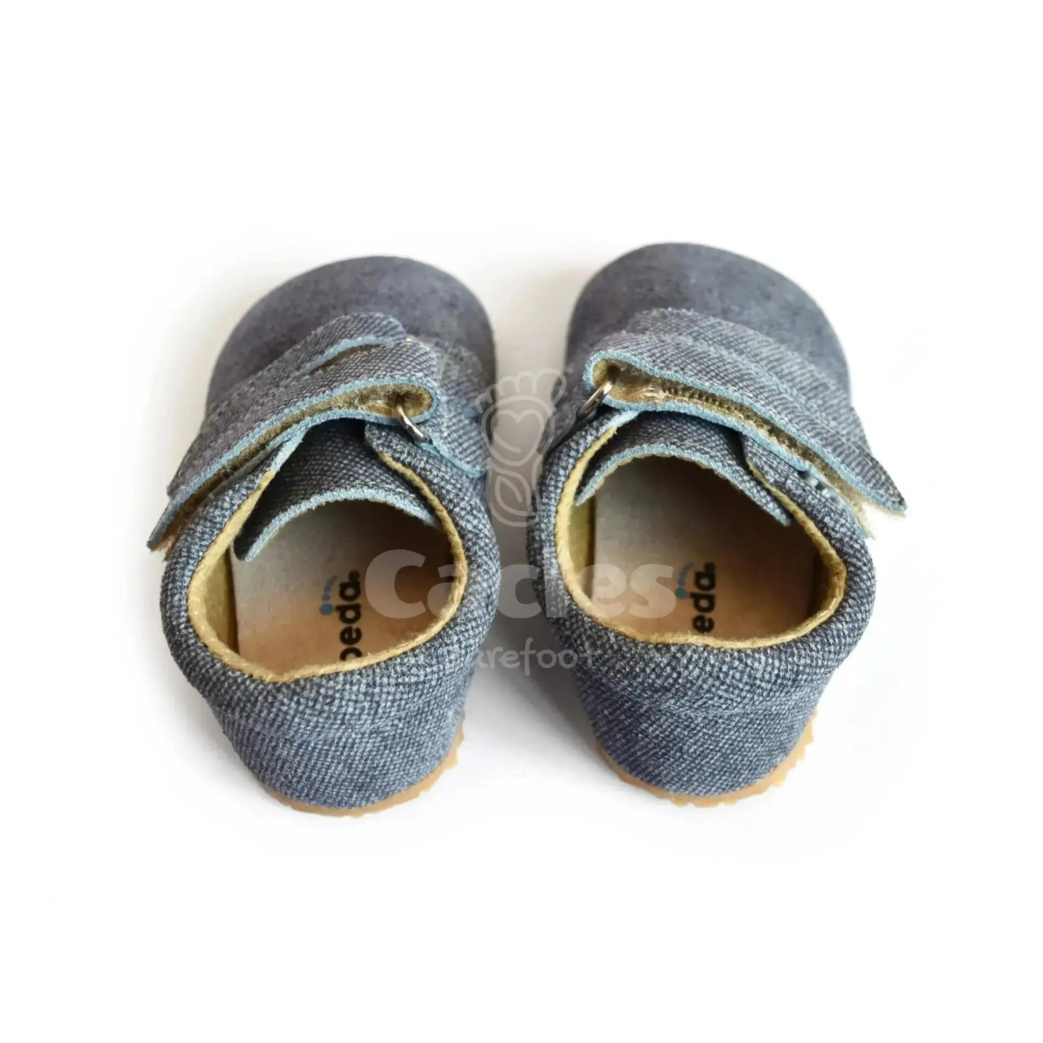 Beda - BF 060754/W/N Deni-s Zapatos Respetuosos de Primeros Pasos grises