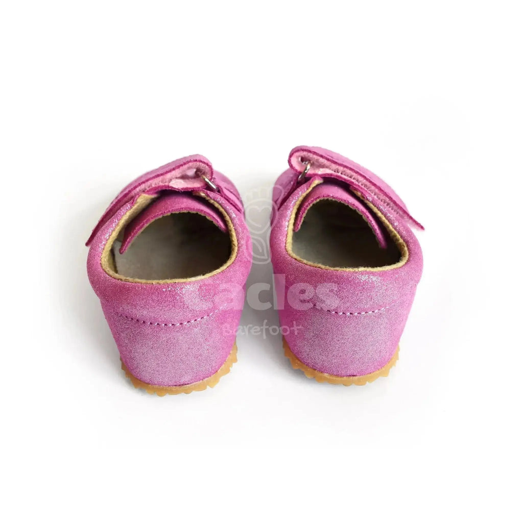 Beda - BF 060754/W/N Janette - Zapatos Respetuosos de Primeros Pasos rosas con brillo
