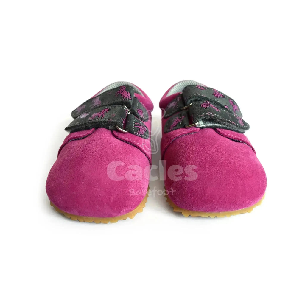 Beda - BF 060754/W/N Rebecca - Zapatos Respetuosos Primeros Pasos fucsia