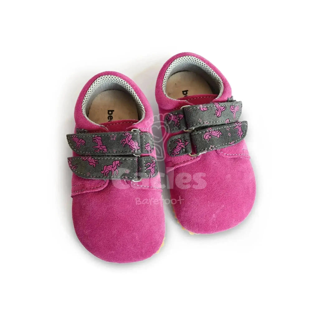 Beda - BF 060754/W/N Rebecca - Zapatos Respetuosos Primeros Pasos fucsia