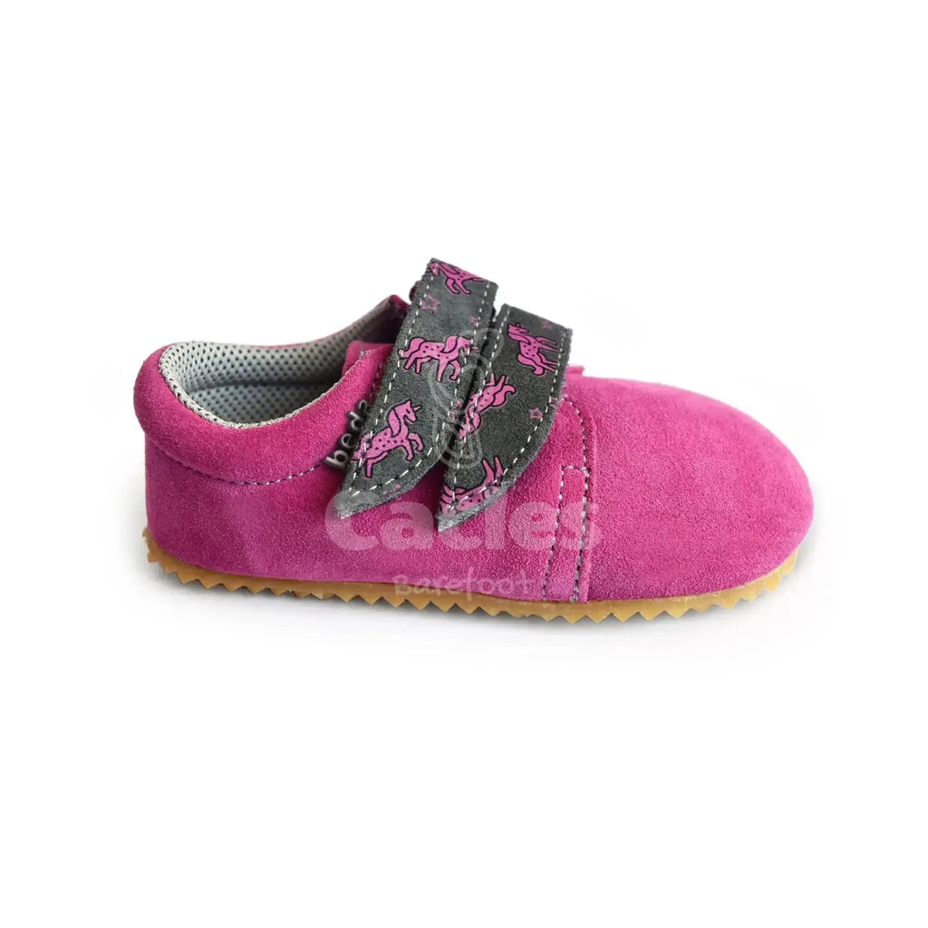 Beda - BF 060754/W/N Rebecca - Zapatos Respetuosos Primeros Pasos fucsia