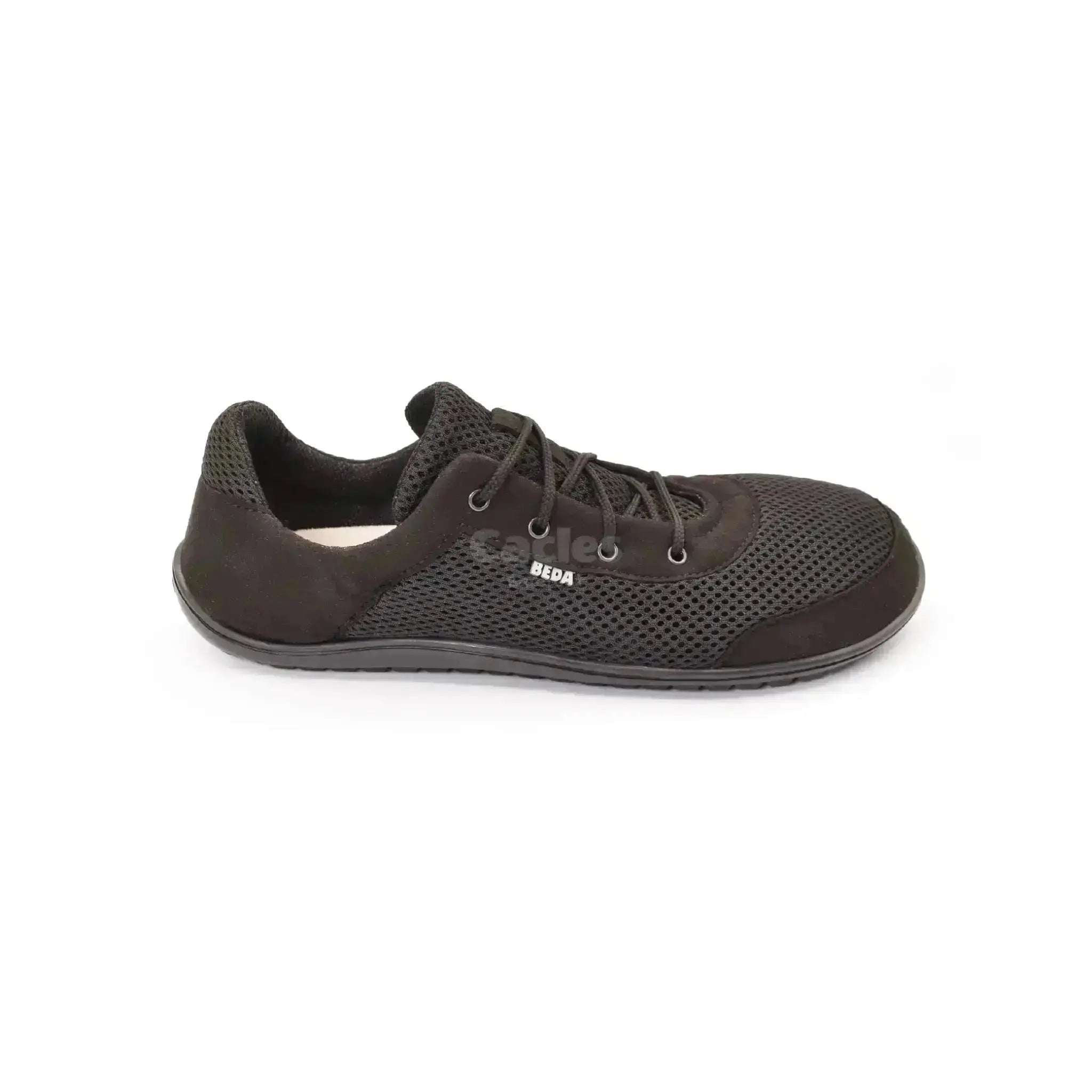 Beda - BF0002/SK black - Zapatillas Barefoot Veganas de Adulto Negras