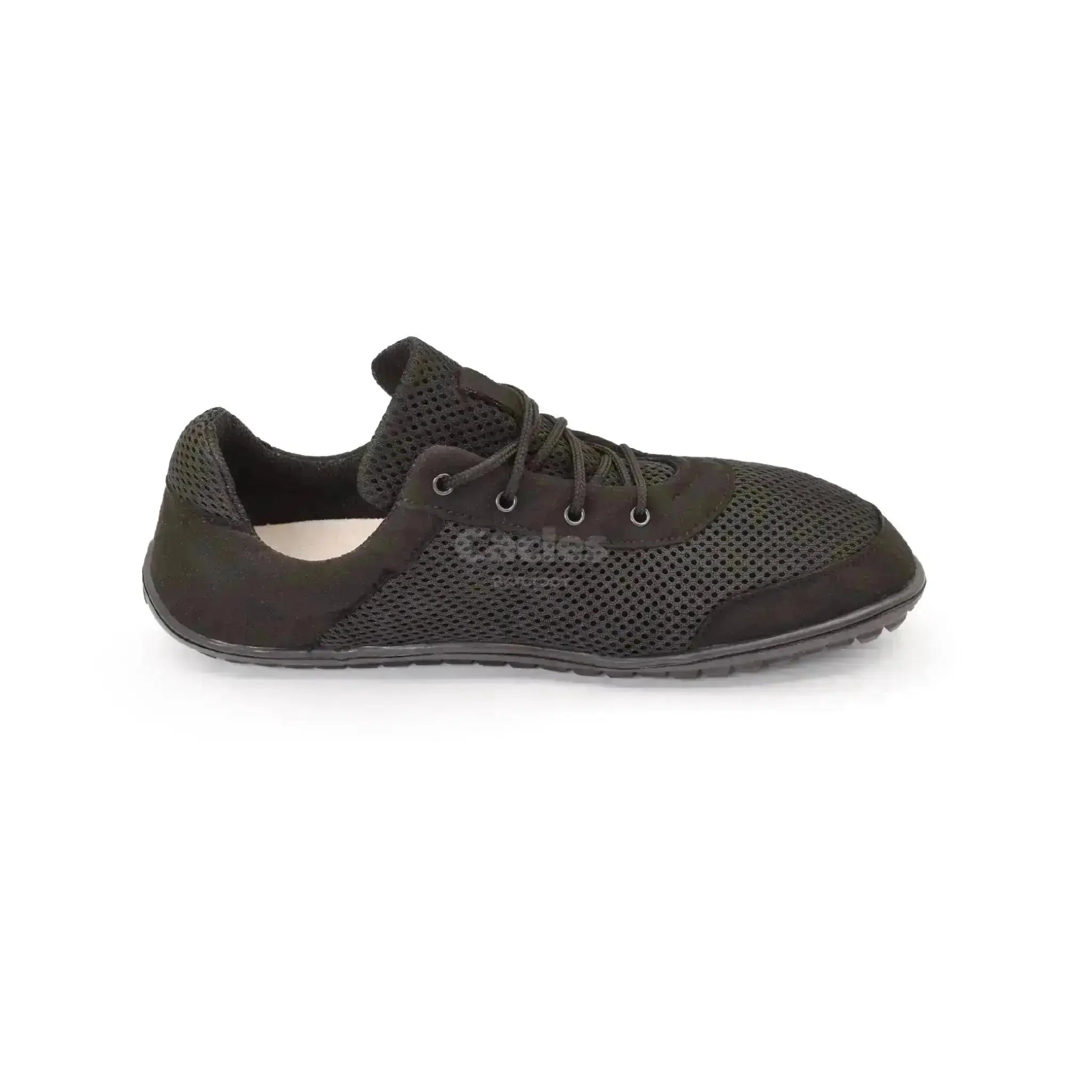 Beda - BF0002/SK noir - Chaussures Barefoot Véganes pour Adultes