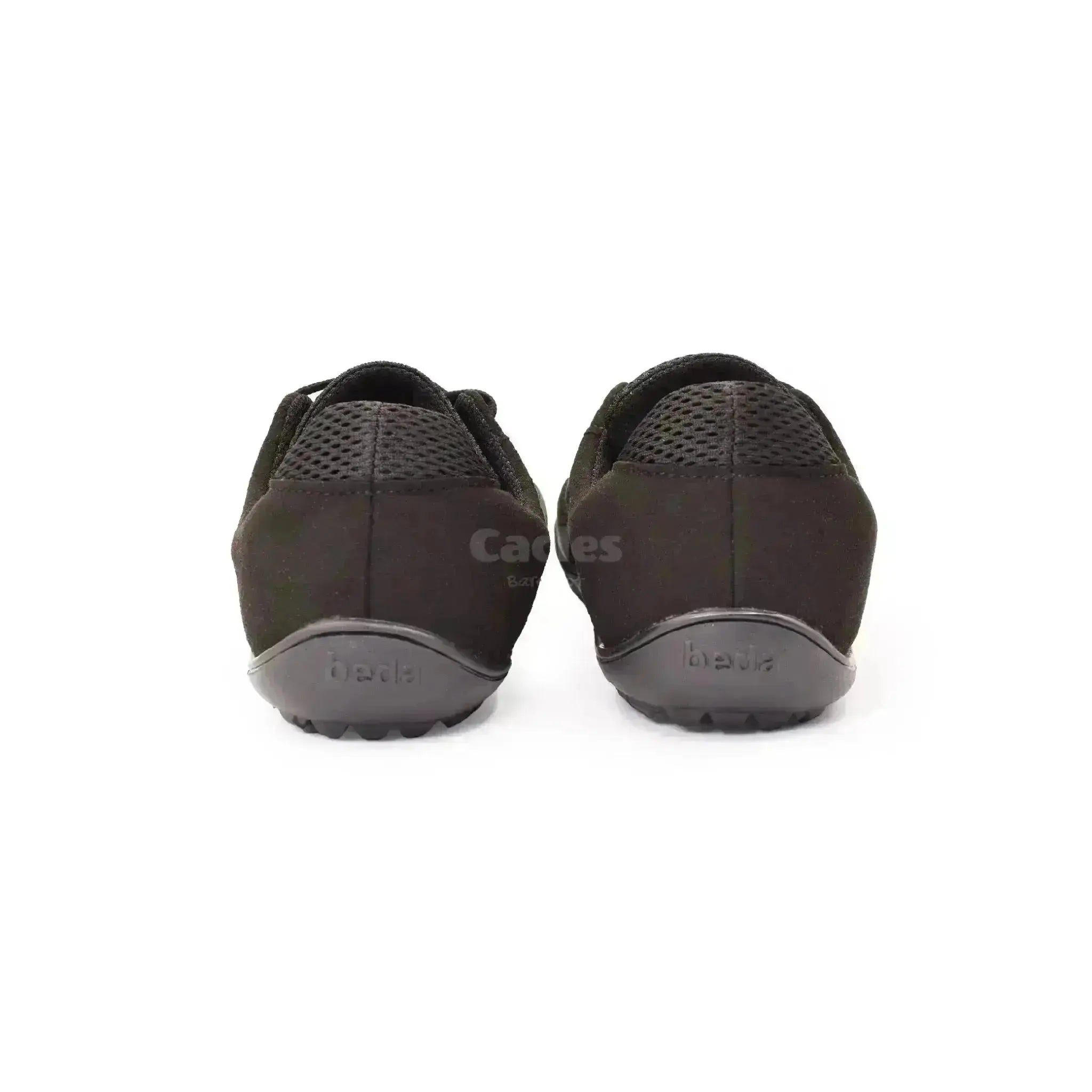 Beda - BF0002/SK black - Zapatillas Barefoot Veganas de Adulto Negras