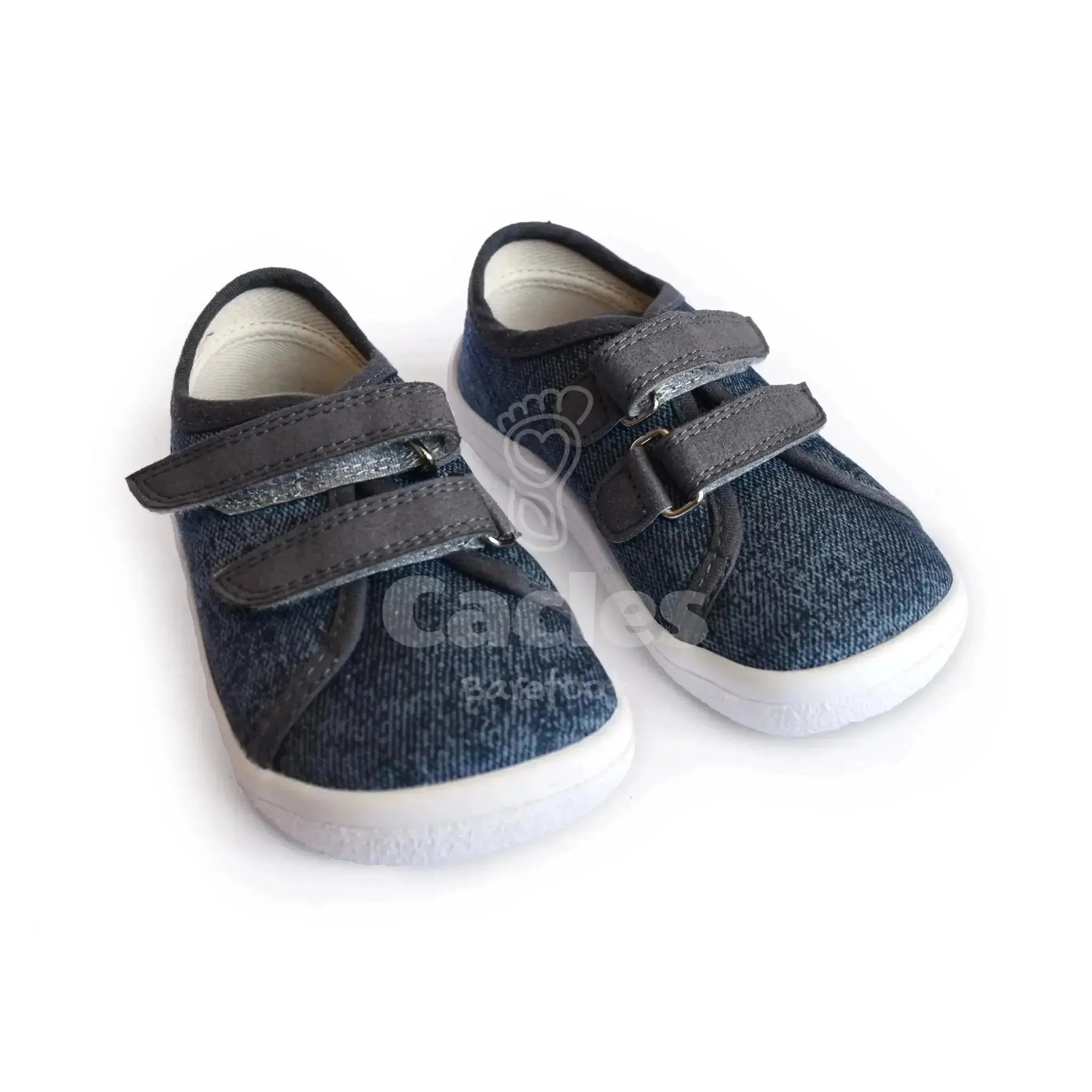 Beda - BFN 170040/TEX/W Denim - Lonetas Barefoot infantiles azules
