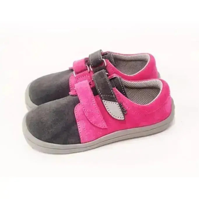 Beda - Rebecca - zapatos barefoot de niña fucsia