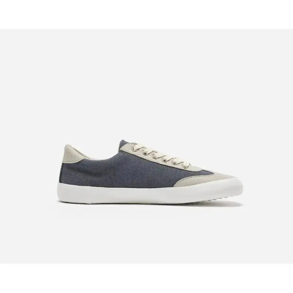 Bohempia Felix Dark Grey & White - Zapatillas barefoot veganas unisex gris oscuro