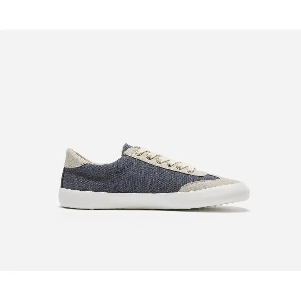 Bohempia - Felix Dark Grey & White - Zapatillas barefoot veganas unisex gris oscuro
