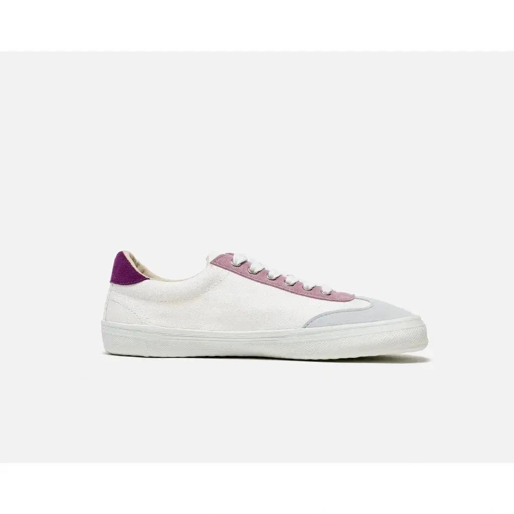 Bohempia - Felix Shell Purple - Zapatillas barefoot veganas para mujer morados y rosas