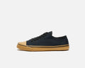 Bohempia Herlik Black & Gum - Zapatillas barefoot veganas unisex negras