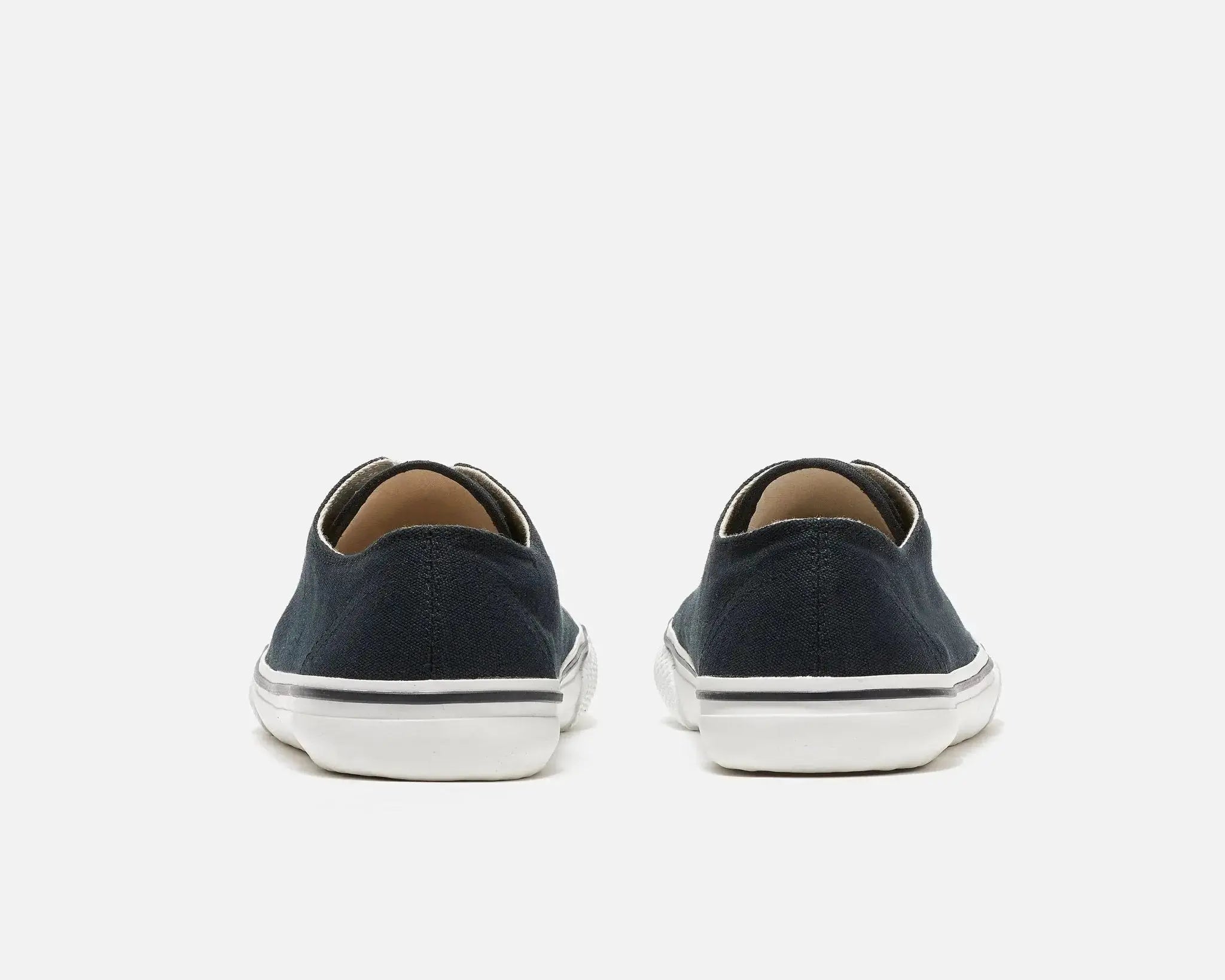 Bohempia - Herlik Black & White - Zapatillas barefoot veganas unisex negras