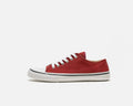 Bohempia Herlik Burgundy & White - Zapatillas barefoot veganas unisex granate