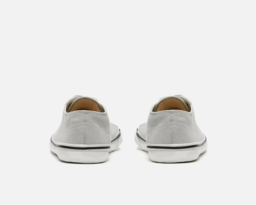 Bohempia Herlik Light Grey & White - Zapatillas barefoot veganas unisex gris claro