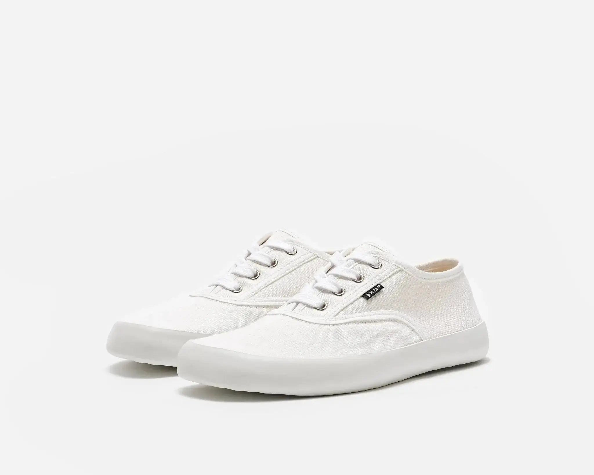 Bohempia - Kolda 2.0 White White - Zapatillas barefoot veganas unisex blancas
