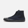Bohempia - Orik 2.0 Black & Black - Zapatillas barefoot de caña alta veganas unisex negras