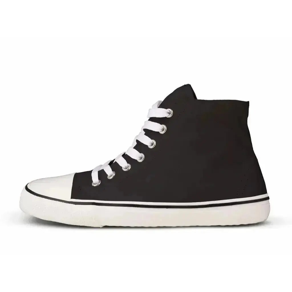 Bohempia - Orik 2.0 Noir & Blanc - Baskets barefoot montantes