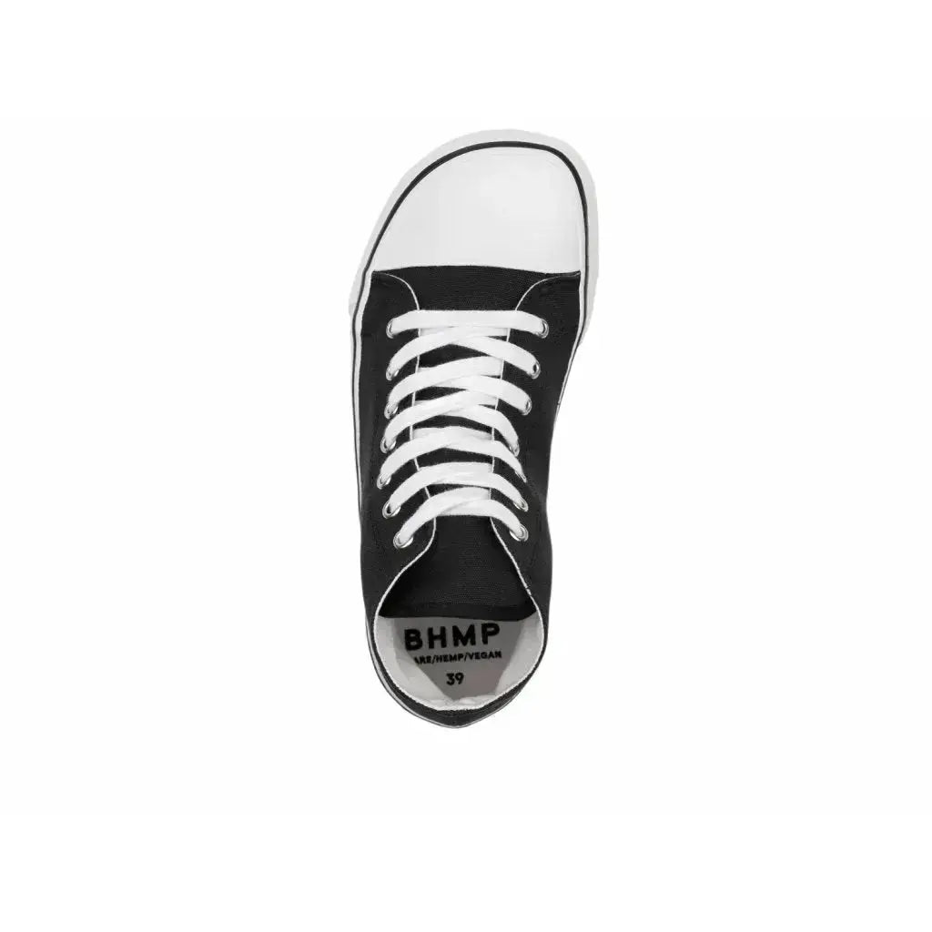 Bohempia - Orik 2.0 Noir & Blanc - Baskets barefoot montantes