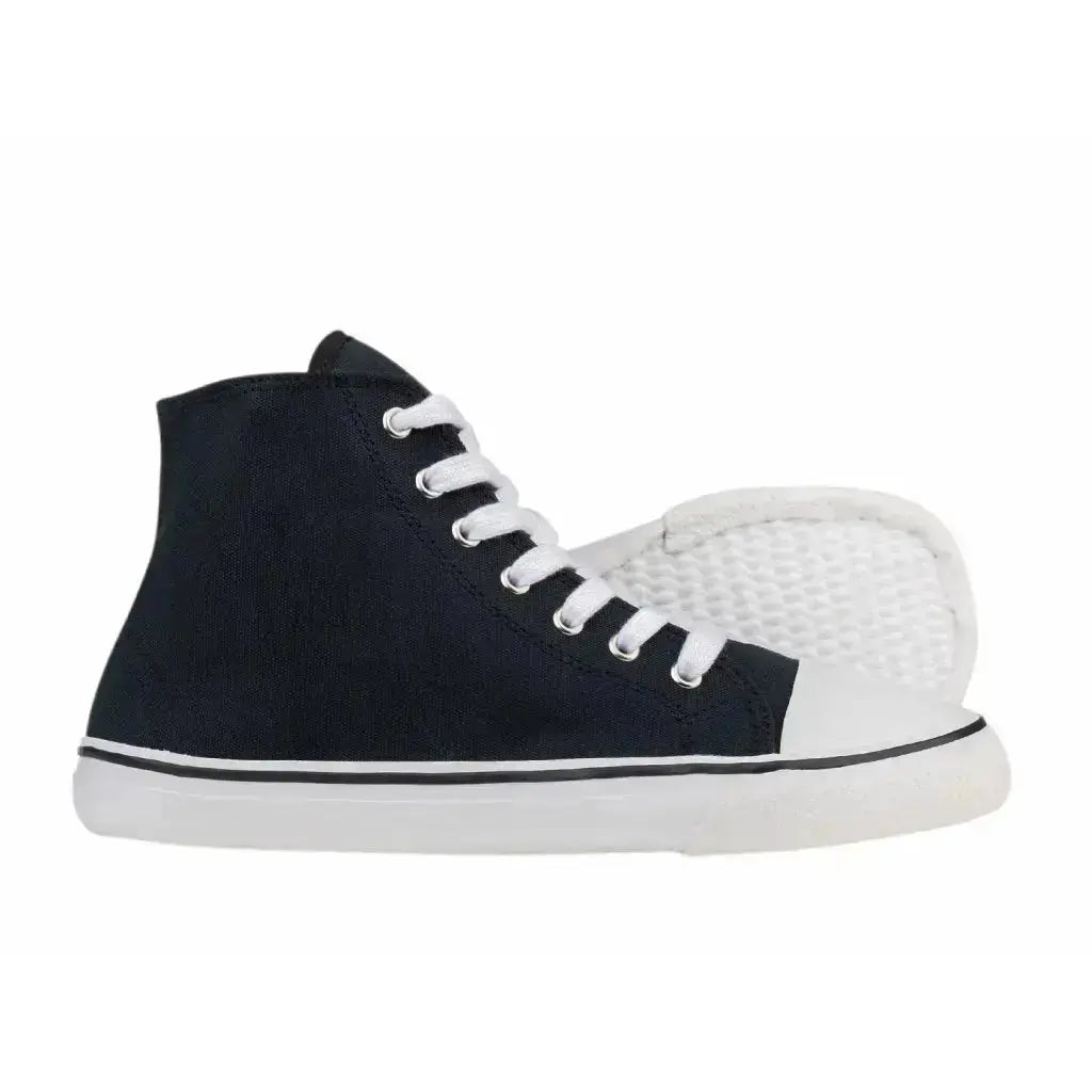 Bohempia - Orik 2.0 Noir & Blanc - Baskets barefoot montantes